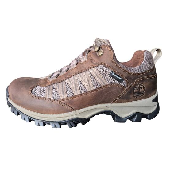 Timberland Men Mt. Maddsen US 8 M Waterproof Low Hiker Boots Brown - Picture 1 of 9